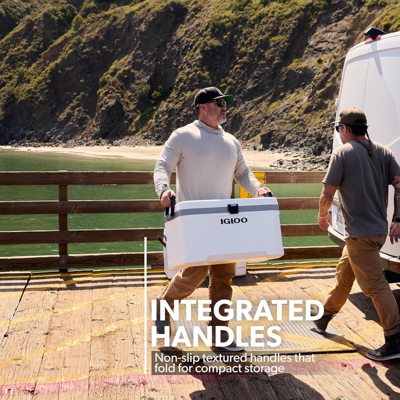 Igloo Marine Cooler | Insulated Hard Shell Ice Chest |Great for Fishing, Camping, Boating, & More - Image 3